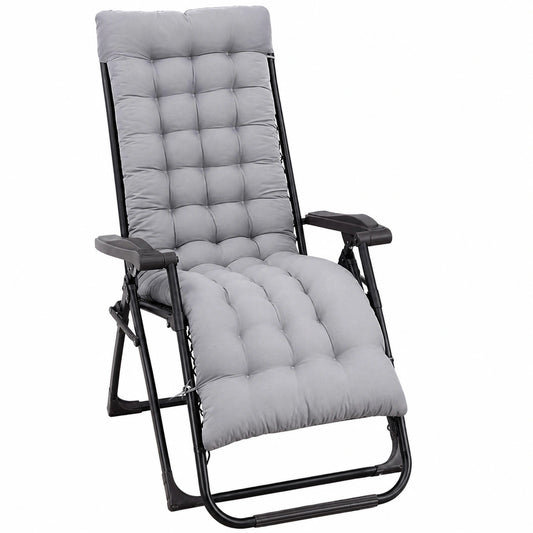 Coussin de Chaise Longue Antid¨¦rapant pour Ext¨¦rieur 170x53x8cm