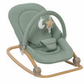 Chaise longue bébé avec arche de jeu, tilleul