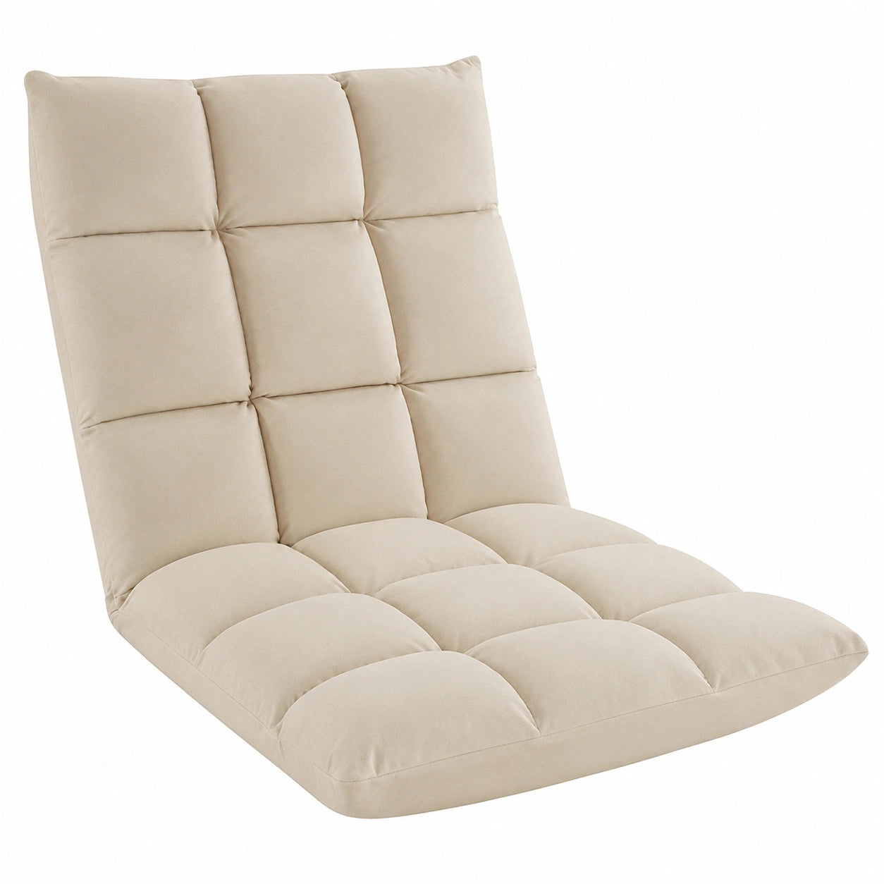 Fauteuil Relax XXL Velours Inclinable pour Salon et Méditation