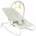 Transat Bébé Pliable avec Dossier Ajustable et Balancelle