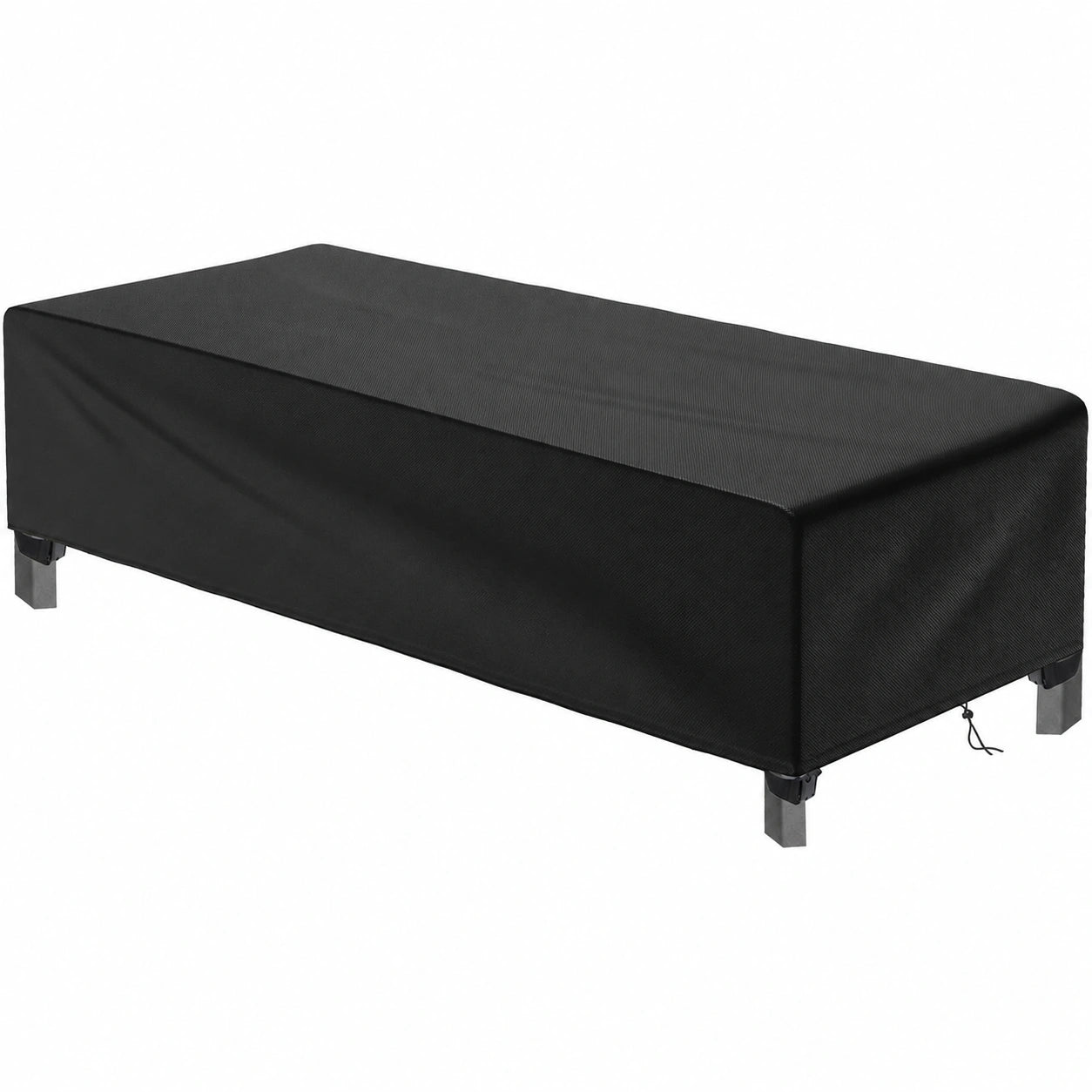 Housses de Protection Imperméables pour Chaises Longues de Jardin 200x68x30 cm